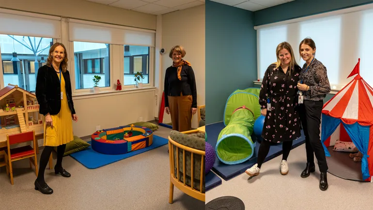 En gruppe kvinner som poserer for et bilde