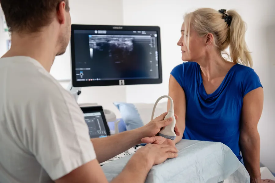 Foto av undersøkelse