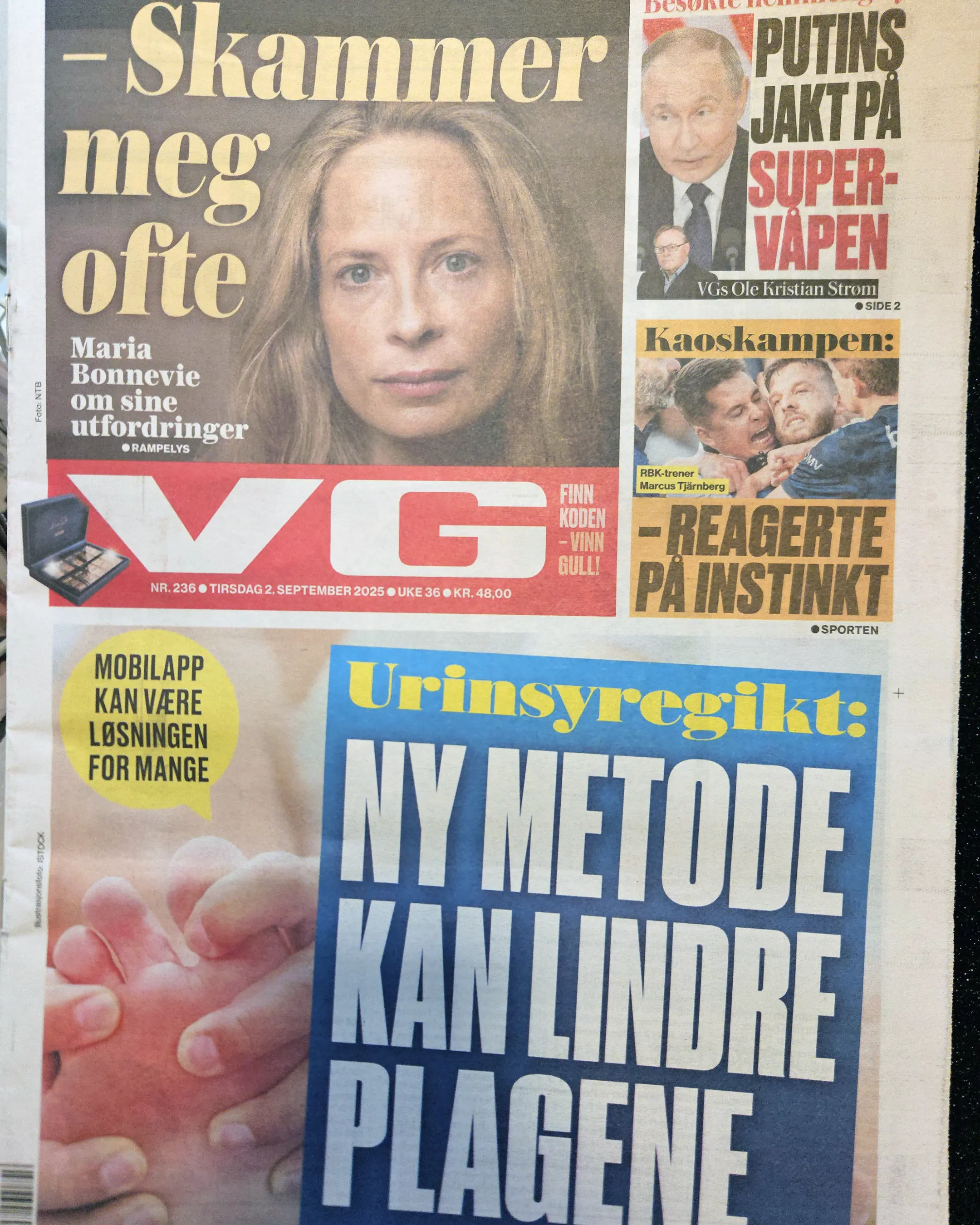 VG 2. september 2025