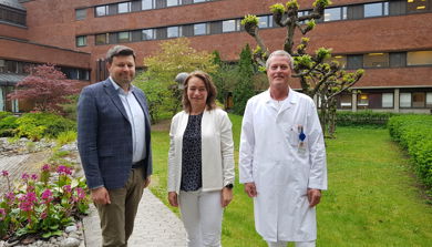 Senterleder REMEDY Espen A. Haavardsholm, professor Nina Østerås og seksjonsoverlege Till Uhlig