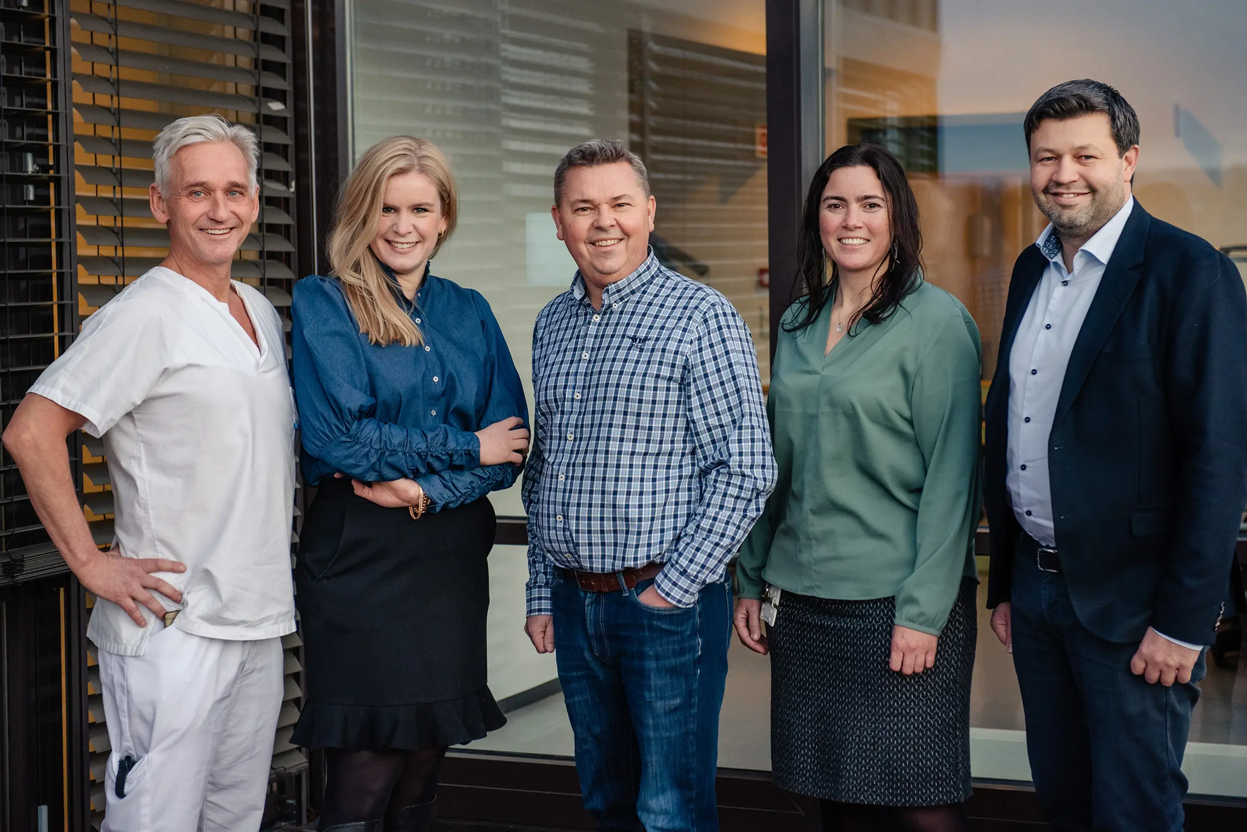 Ledere ved sykehuset og forskningssenteret REMEDY som støttes av Olav Thon Stiftelsen.