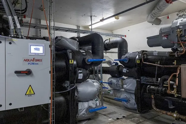 Foto av kompressorer