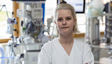 Julie Berntsen, intensivsykepleier