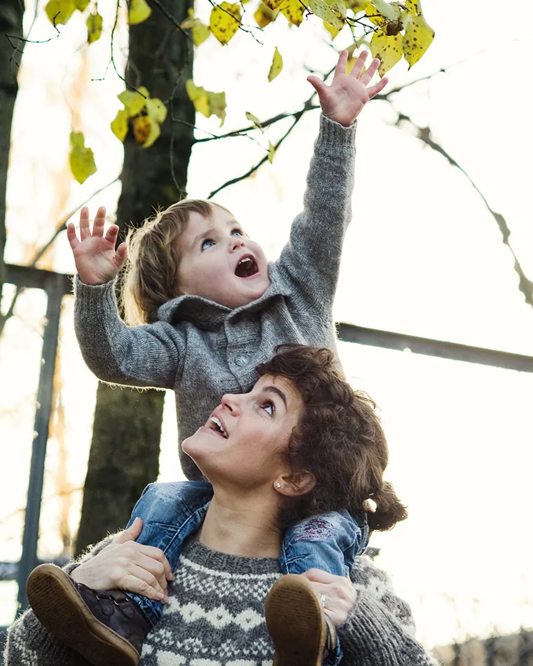 Et par barn i et tre