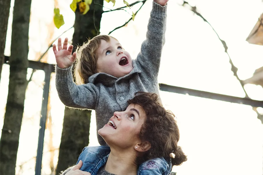 Et par barn i et tre